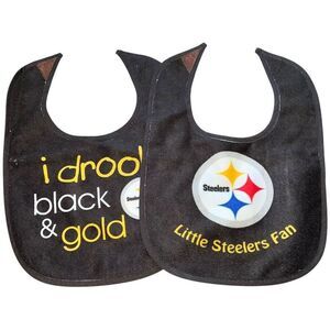 Steelers Wincraft Baby Bib -‎ NWOT